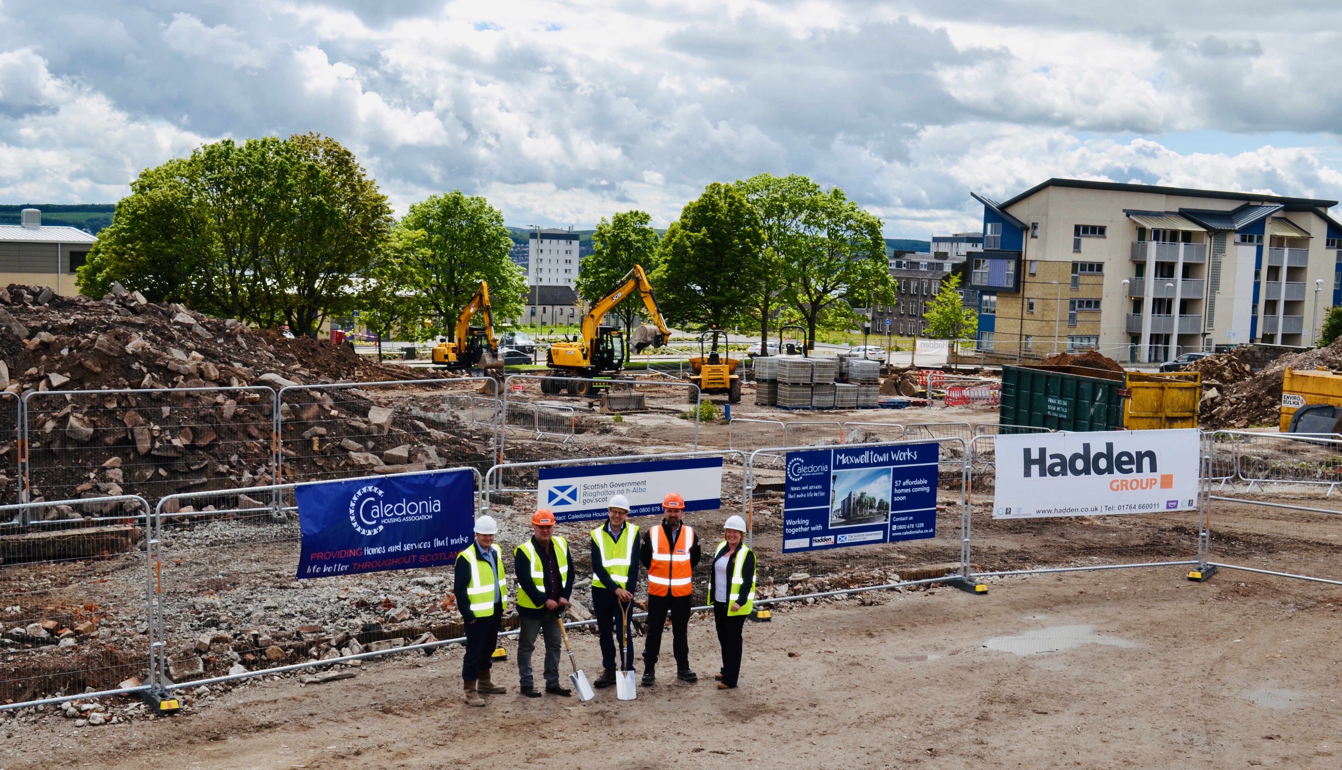 Caledonia starts work on new homes for Dundee Scottish Housing News